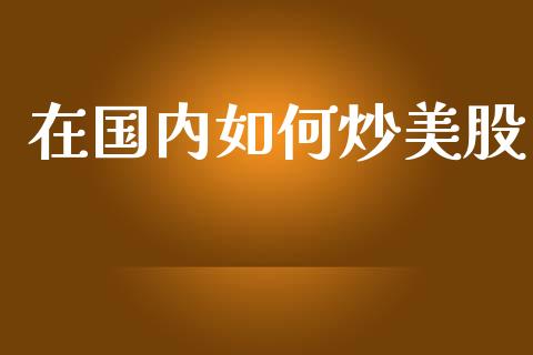 在国内如何炒美股_https://cj002.lansai.wang_金融问答_第1张