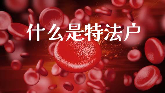 什么是特法户_https://cj002.lansai.wang_财经问答_第1张