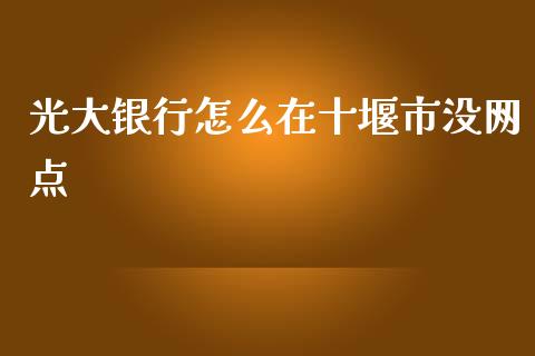 光大银行怎么在十堰市没网点_https://cj002.lansai.wang_金融问答_第1张