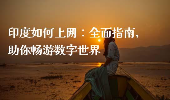印度如何上网：全面指南，助你畅游数字世界_https://cj002.lansai.wang_保险问答_第1张