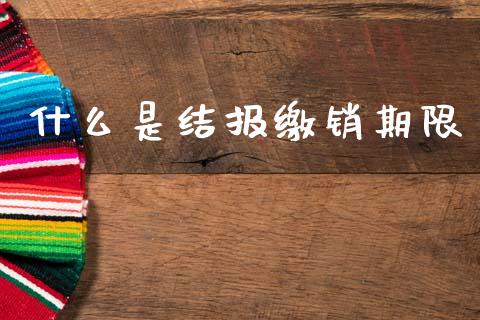 什么是结报缴销期限_https://cj002.lansai.wang_会计问答_第1张