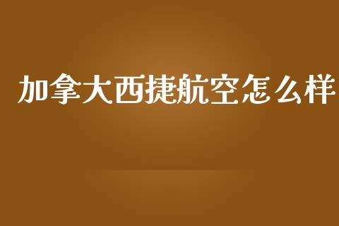 加拿大西捷航空怎么样_https://cj002.lansai.wang_理财问答_第1张