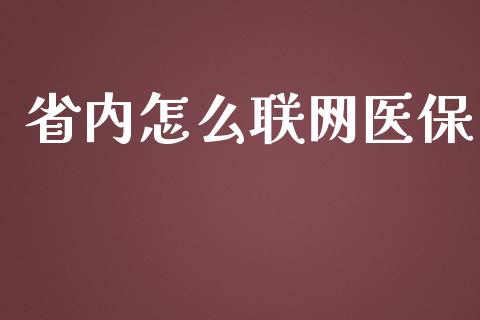 省内怎么联网医保_https://cj002.lansai.wang_保险问答_第1张
