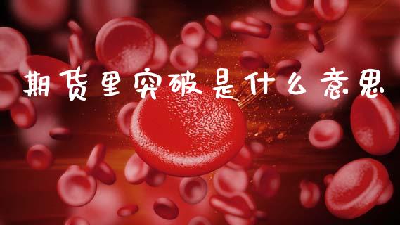 期货里突破是什么意思_https://cj002.lansai.wang_金融问答_第1张