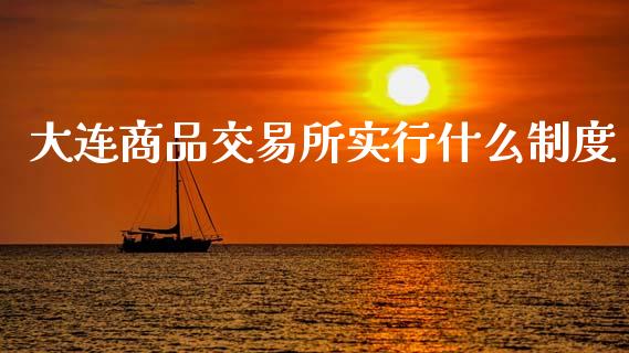 大连商品交易所实行什么制度_https://cj002.lansai.wang_股市问答_第1张