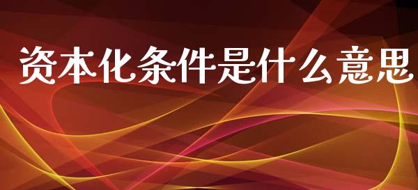 资本化条件是什么意思_https://cj002.lansai.wang_会计问答_第1张