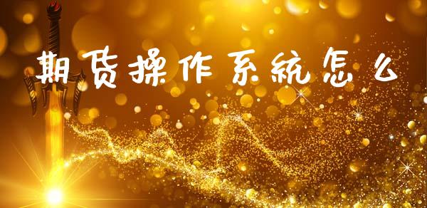 期货操作系统怎么_https://cj002.lansai.wang_期货问答_第1张
