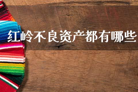 红岭不良资产都有哪些_https://cj002.lansai.wang_股市问答_第1张