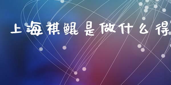 上海祺鲲是做什么得_https://cj002.lansai.wang_理财问答_第1张