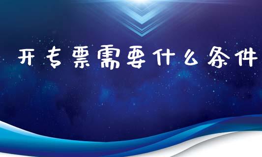 开专票需要什么条件_https://cj002.lansai.wang_会计问答_第1张