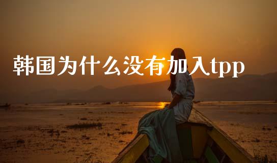 韩国为什么没有加入tpp_https://cj002.lansai.wang_财经问答_第1张