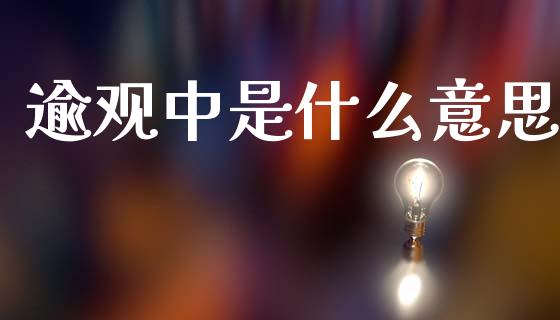 逾观中是什么意思_https://cj002.lansai.wang_财经问答_第1张