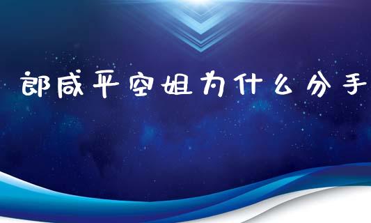 郎咸平空姐为什么分手_https://cj002.lansai.wang_理财问答_第1张