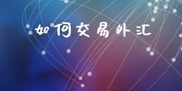 如何交易外汇_https://cj002.lansai.wang_理财问答_第1张