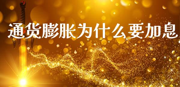 通货膨胀为什么要加息_https://cj002.lansai.wang_保险问答_第1张