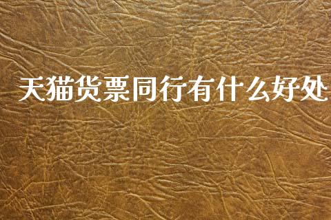 天猫货票同行有什么好处_https://cj002.lansai.wang_期货问答_第1张