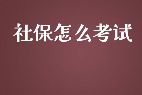 社保怎么考试_https://cj002.lansai.wang_保险问答_第1张