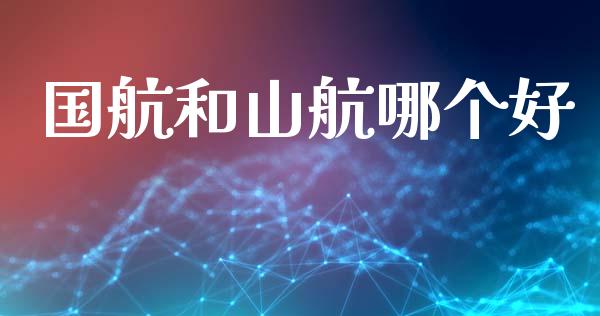 国航和山航哪个好_https://cj002.lansai.wang_财经百问_第1张