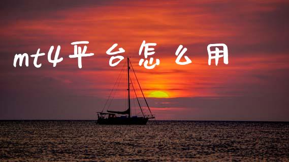 mt4平台怎么用_https://cj002.lansai.wang_财经问答_第1张