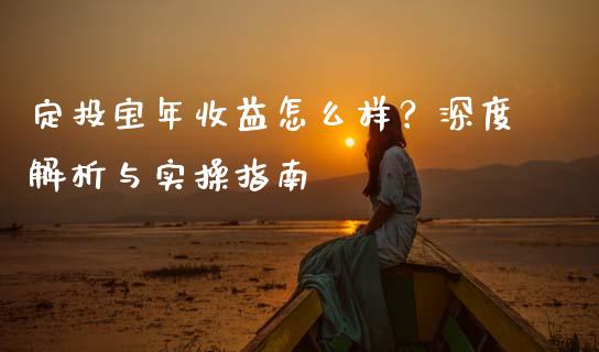 定投宝年收益怎么样？深度解析与实操指南_https://cj002.lansai.wang_股市问答_第1张