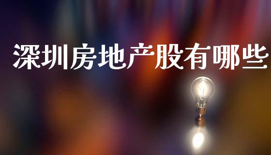 深圳房地产股有哪些_https://cj002.lansai.wang_股市问答_第1张