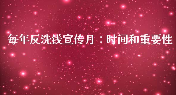 每年反洗钱宣传月:时间和重要性_财经问答_第1张_财经百问网 每年反洗钱宣传月:时间和重要性_https://cj002.lansai.wang_财经问答_第1张