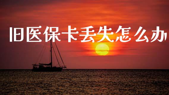 旧医保卡丢失怎么办_https://cj002.lansai.wang_保险问答_第1张