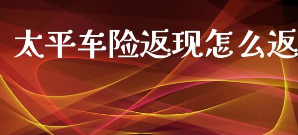 太平车险返现怎么返_https://cj002.lansai.wang_保险问答_第1张