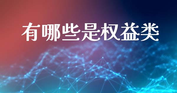 有哪些是权益类_https://cj002.lansai.wang_股市问答_第1张