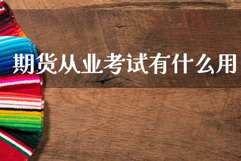期货从业考试有什么用_https://cj002.lansai.wang_股市问答_第1张