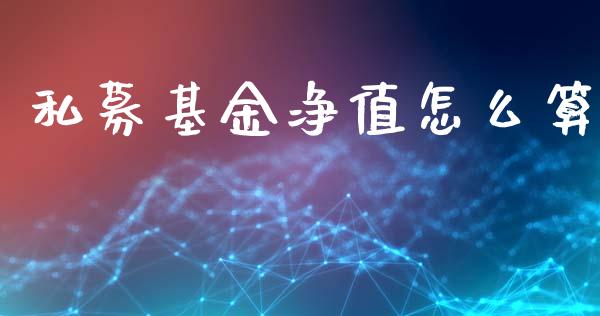 私募基金净值怎么算_https://cj002.lansai.wang_理财问答_第1张