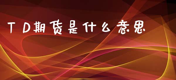 T D期货是什么意思_财经百问_第1张_财经百问网 T D期货是什么意思_https://cj002.lansai.wang_财经百问_第1张