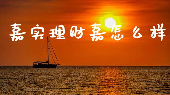 嘉实理财嘉怎么样_https://cj002.lansai.wang_理财问答_第1张