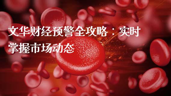 文华财经预警全攻略：实时掌握市场动态_https://cj002.lansai.wang_财经问答_第1张