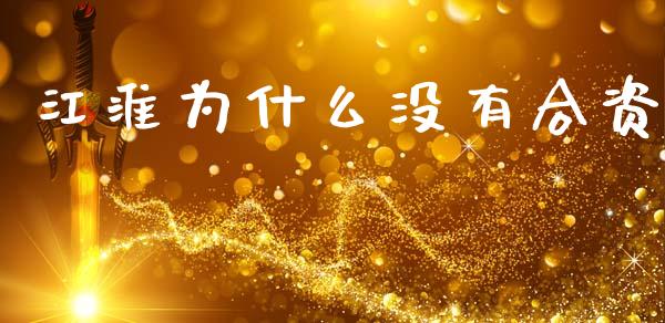 江淮为什么没有合资_https://cj002.lansai.wang_理财问答_第1张