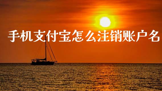 手机支付宝怎么注销账户名_https://cj002.lansai.wang_期货问答_第1张