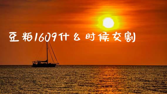 豆粕1609什么时候交割_https://cj002.lansai.wang_财经问答_第1张