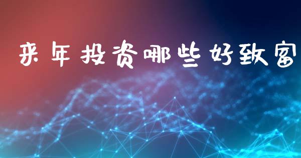来年投资哪些好致富_https://cj002.lansai.wang_金融问答_第1张