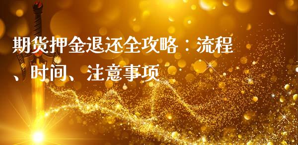 期货押金退还全攻略：流程、时间、注意事项_https://cj002.lansai.wang_期货问答_第1张