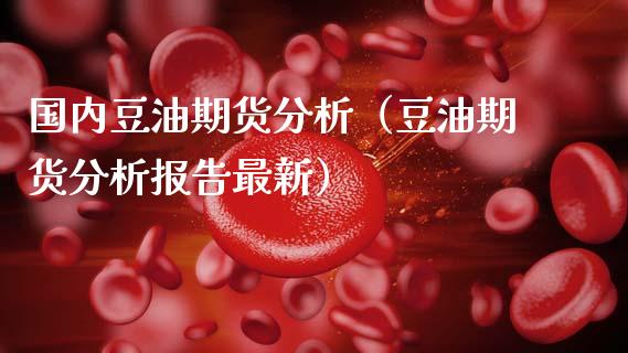 国内豆油期货分析（豆油期货分析报告最新）_https://cj002.lansai.wang_财经问答_第1张