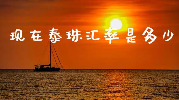 现在泰珠汇率是多少_https://cj002.lansai.wang_财经问答_第1张