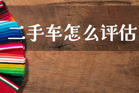 二手车怎么评估_https://cj002.lansai.wang_保险问答_第1张