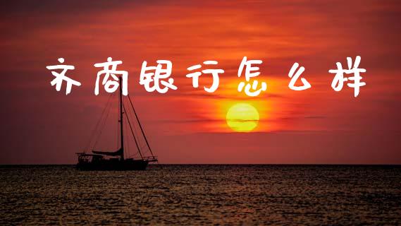 齐商银行怎么样_https://cj002.lansai.wang_财经百问_第1张