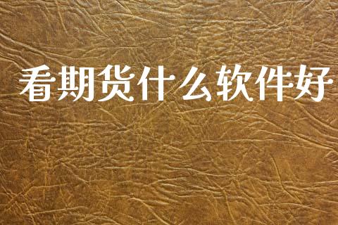看期货什么软件好_https://cj002.lansai.wang_理财问答_第1张