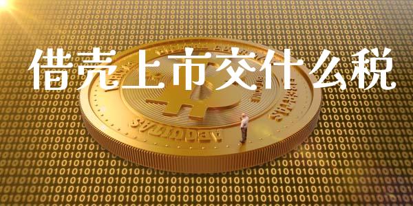 借壳上市交什么税_https://cj002.lansai.wang_会计问答_第1张