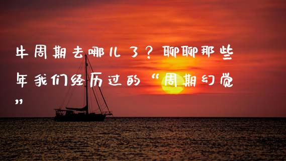 牛周期去哪儿了？聊聊那些年我们经历过的“周期幻觉”_https://cj002.lansai.wang_金融问答_第1张