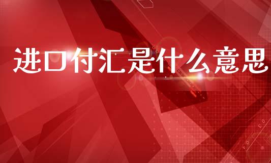 进口付汇是什么意思_理财问答_第1张_财经百问网 进口付汇是什么意思_https://cj002.lansai.wang_理财问答_第1张