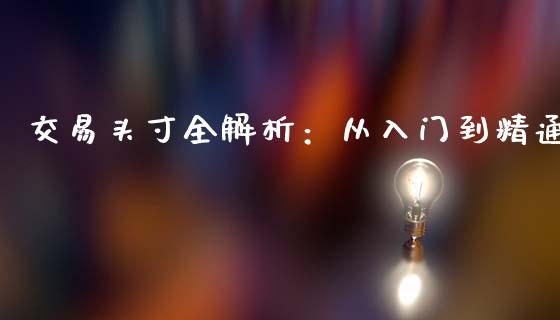 交易头寸全解析：从入门到精通_https://cj002.lansai.wang_财经百问_第1张
