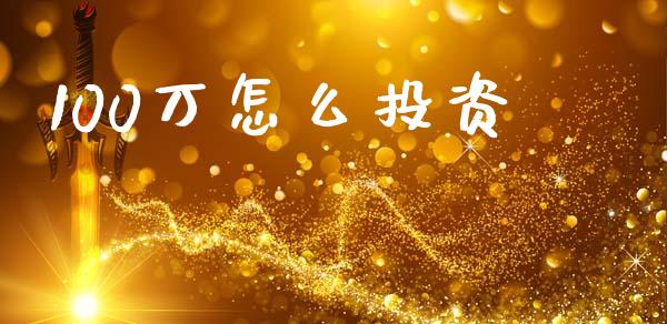 100万怎么投资_https://cj002.lansai.wang_保险问答_第1张