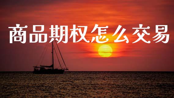 商品期权怎么交易_https://cj002.lansai.wang_期货问答_第1张